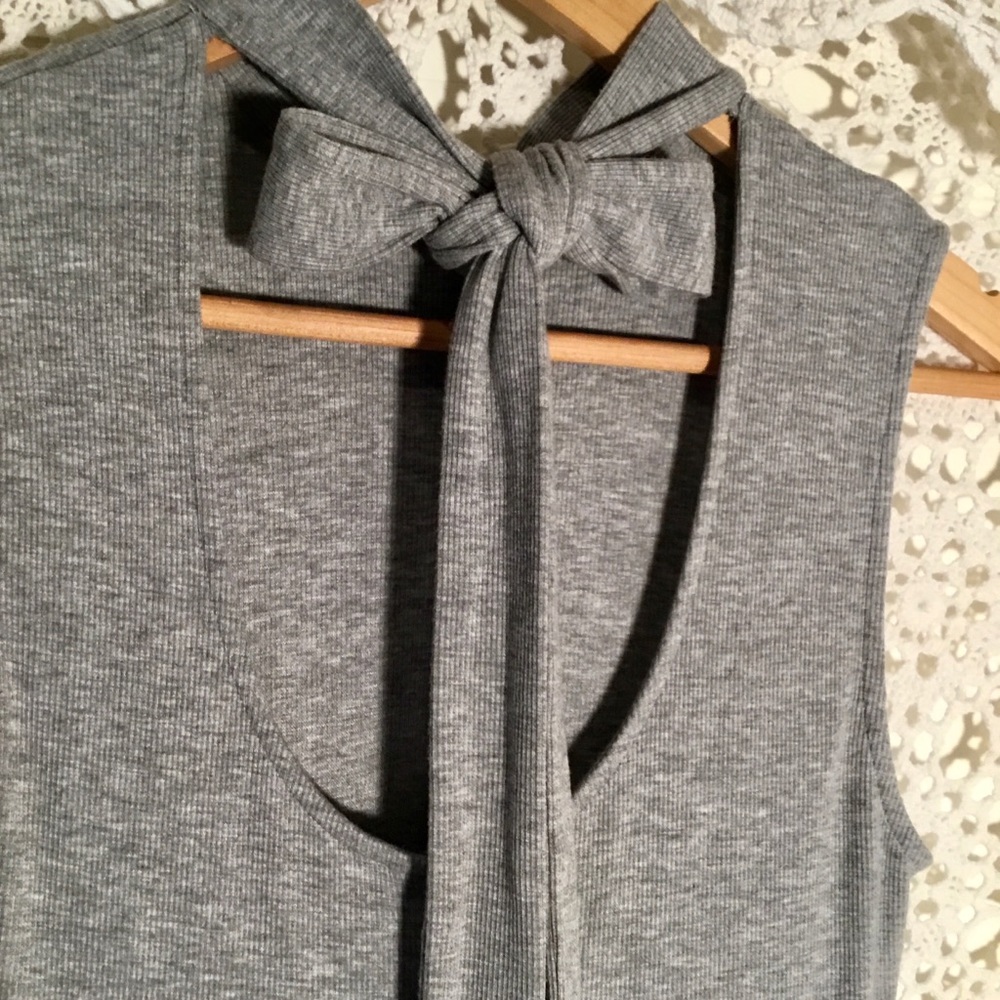 SLEEVELESS MIDI DRESS - Picture 7 of 7